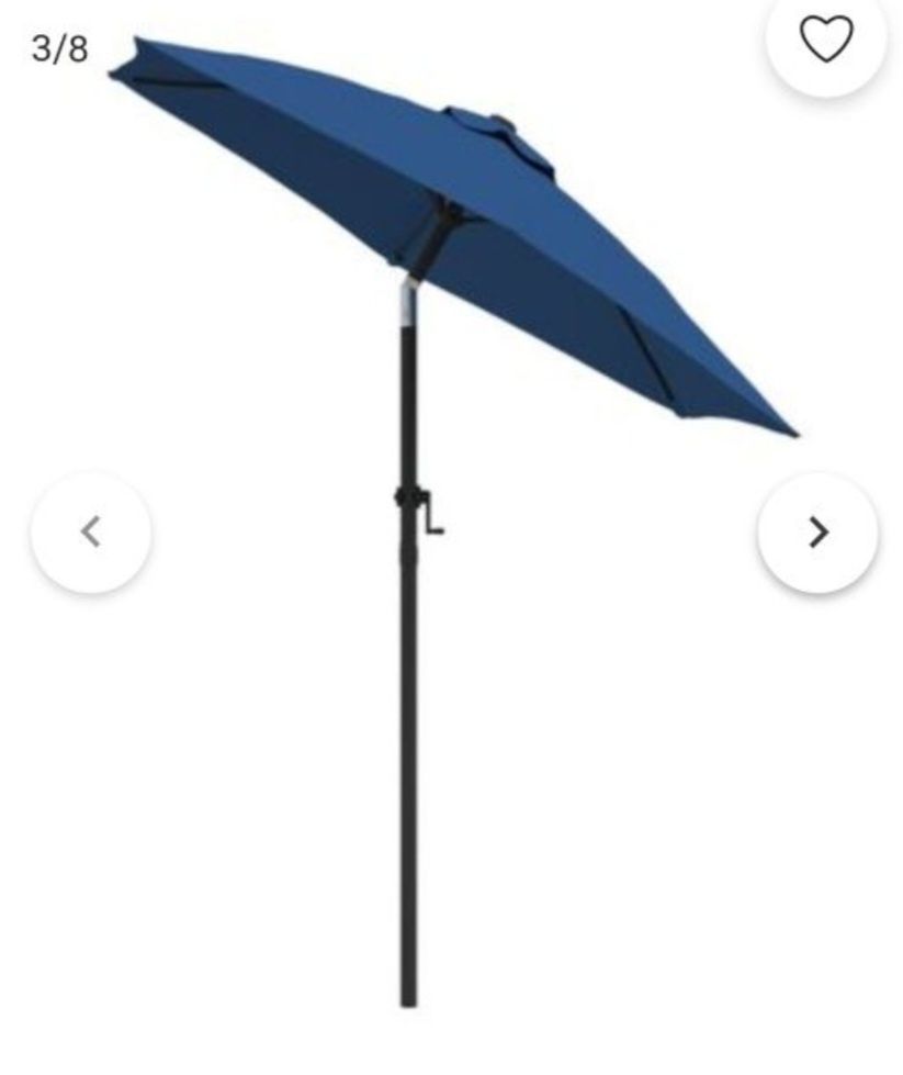 Parasol ogrodowy z stojakiem 180cm