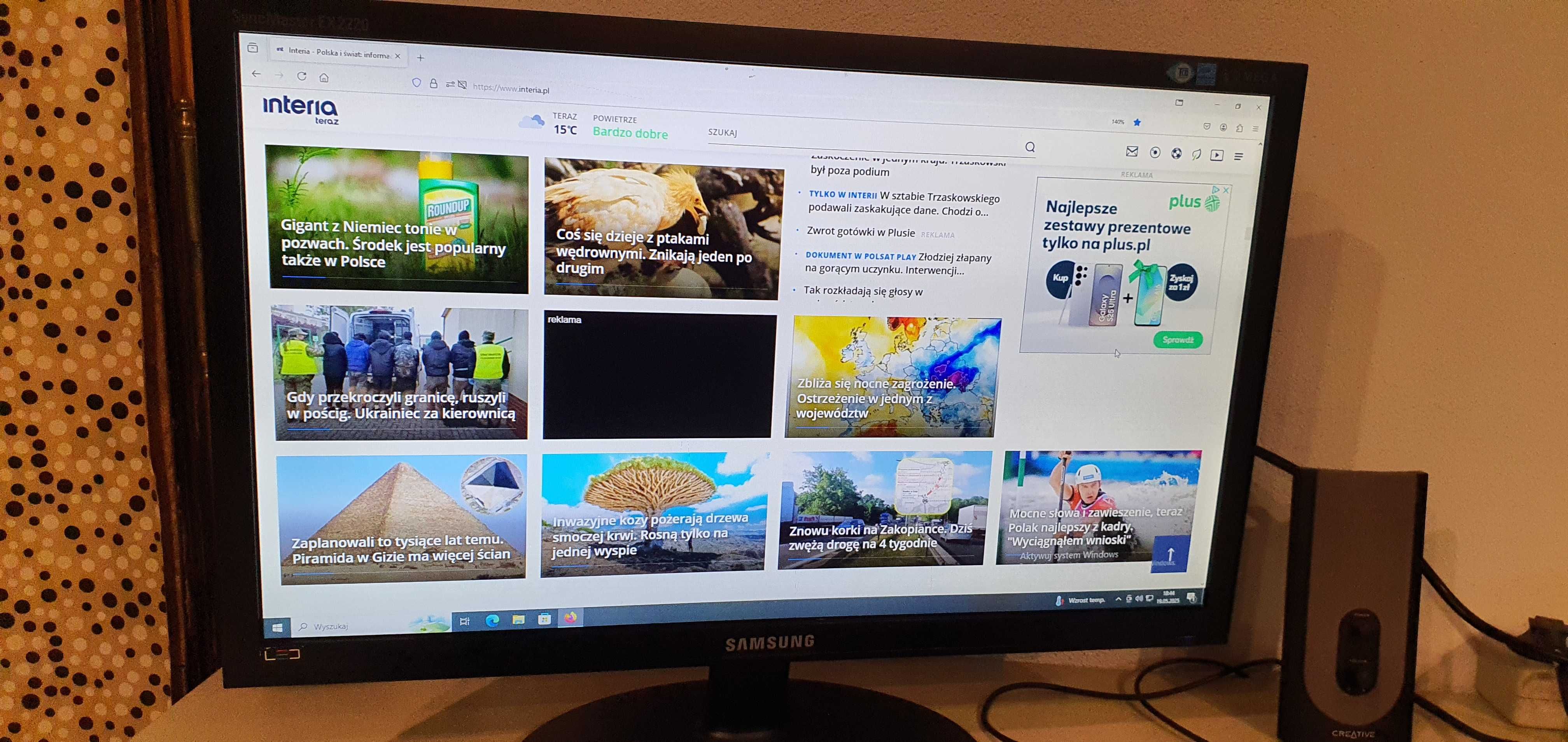 Monitor komputerowy Samsung 22 cale SyncMaster EX2220 dvi