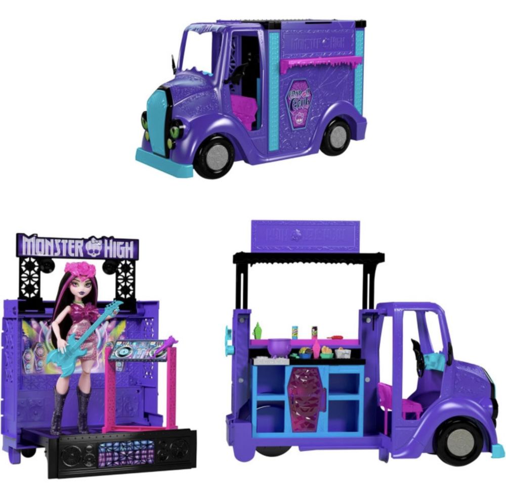 Monster High Draculaura Fangtastic Rockin’ Food Truck монстер хай