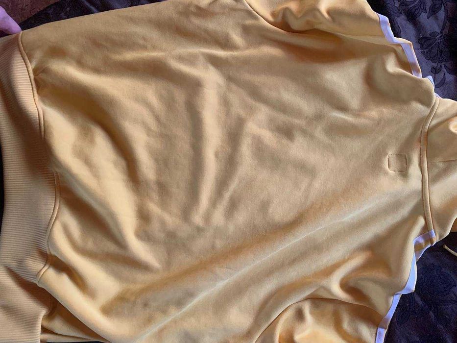 Зипка худи Adidas желтая. Ориг