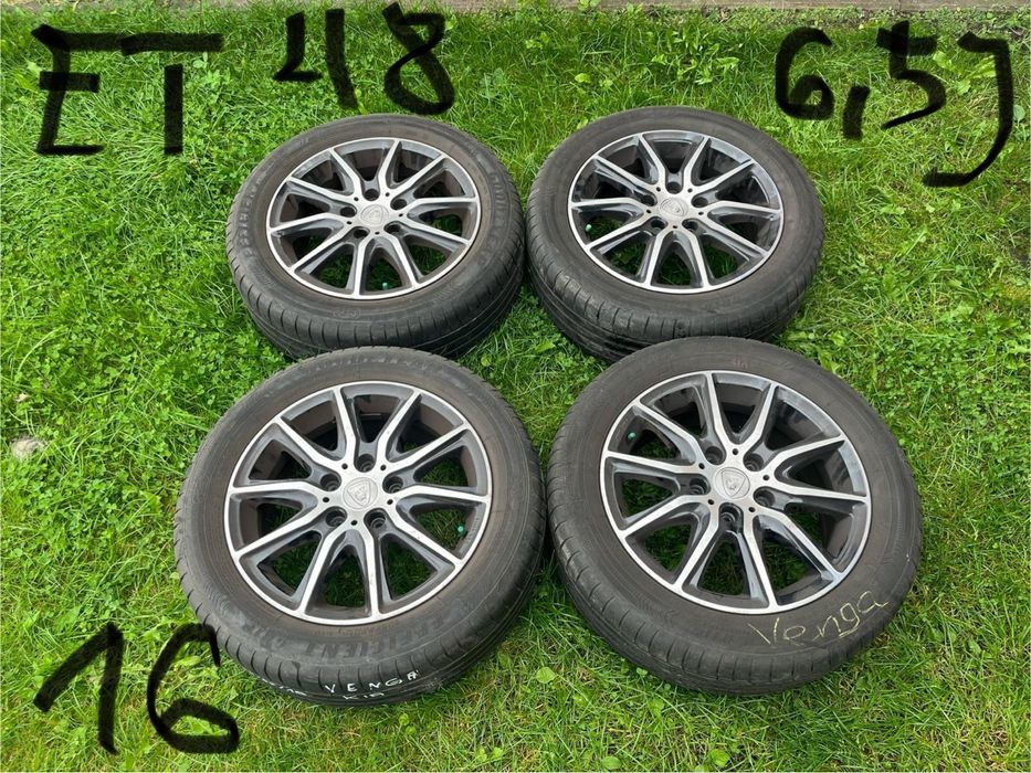 Alufelgi Kia Venga Ceed  Hyundai i30 Opony 16 ET48