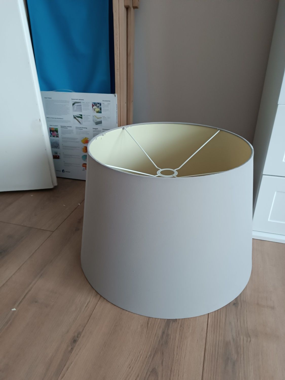 Lampa Ikea, Klosz/abażur Ikea szary/beżowy