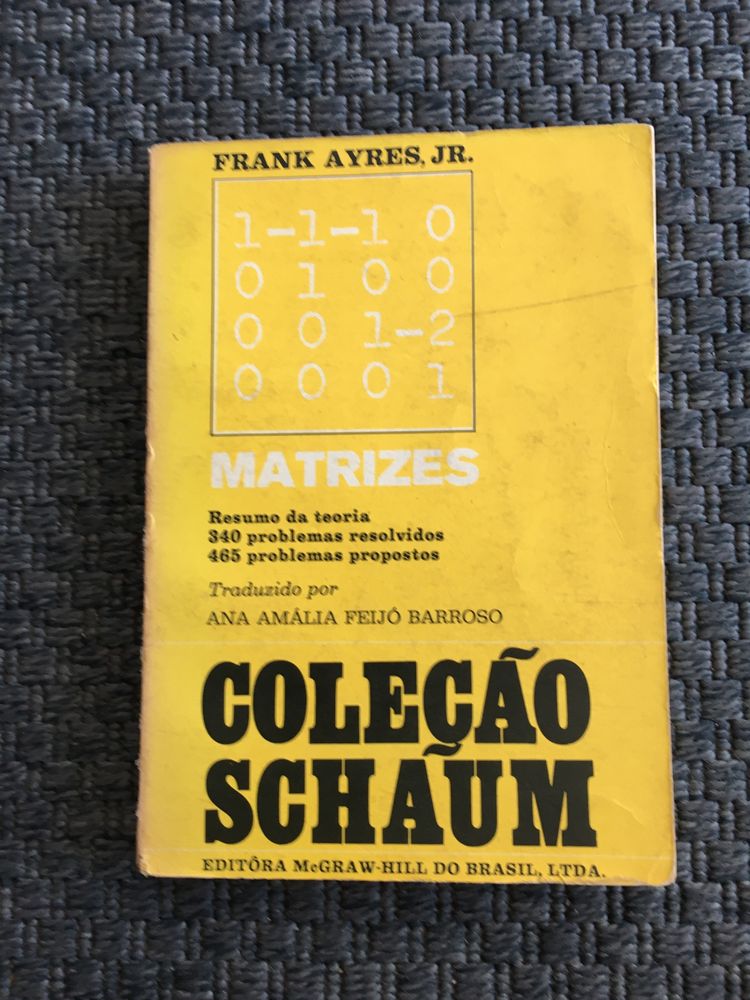 Matrizes - Frank Ayres, Jr - Coleção Schaum