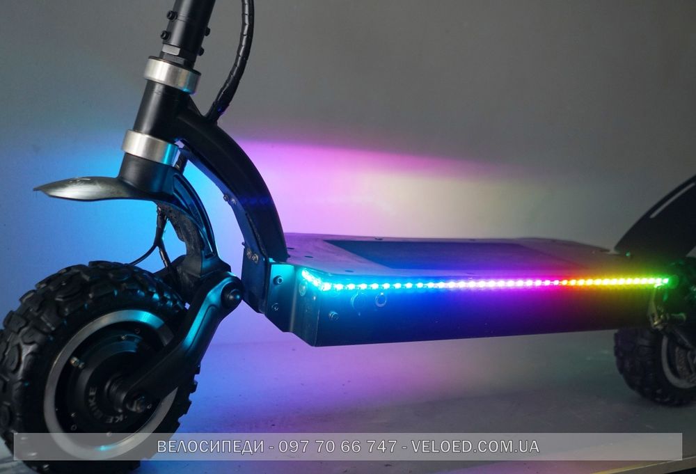 Супер самокат Like Bike Moto 11 колеса 3500watt. гідра Kugoo m4pro