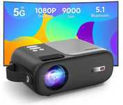 Mini Projektor Horlat, 5G WiFi Bluetooth Full HD 720P POWYSTAWOWY