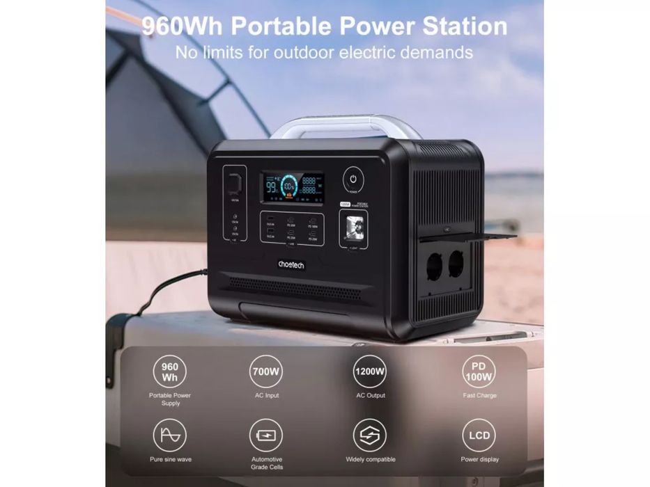 Зарядна станція Choetech BS005 1200W