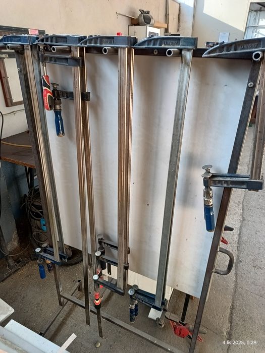 Sciski stolarskie stalowe l - 1000, 1500, 400 mm