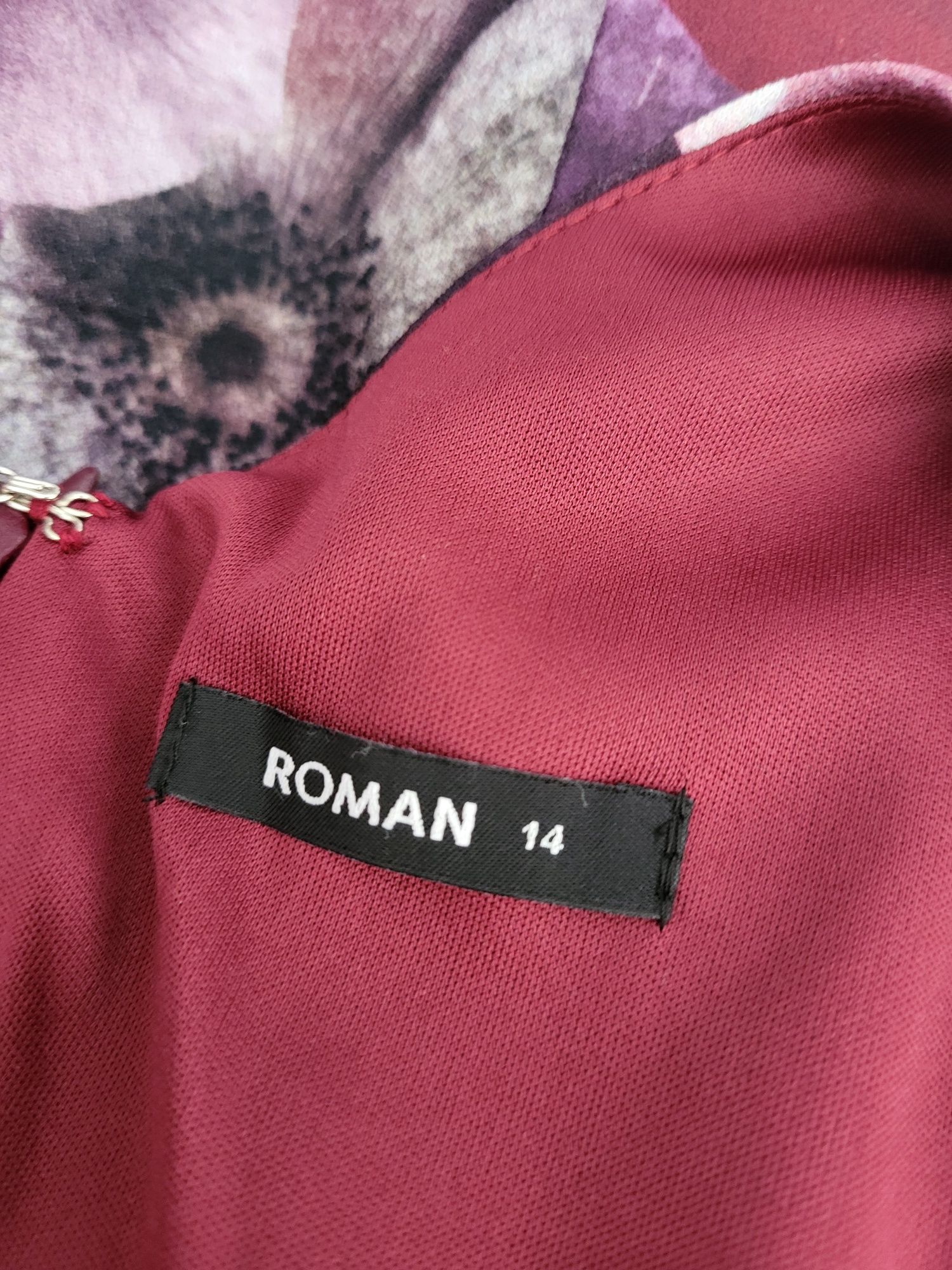 Sukienka damska w kwiaty Roman