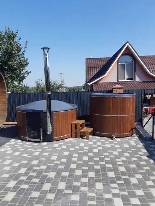 Бочка для холодної води. Купіль для бані, лазні. Власне виробництво.