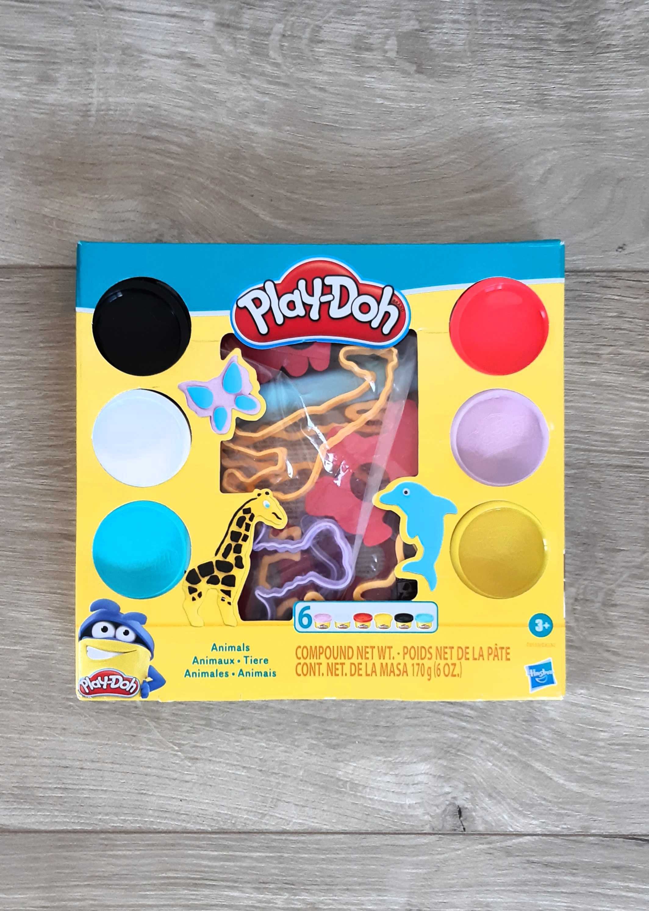 PLAYDOH ciastolina. Zwierzęta Animals zestaw kreatywny.