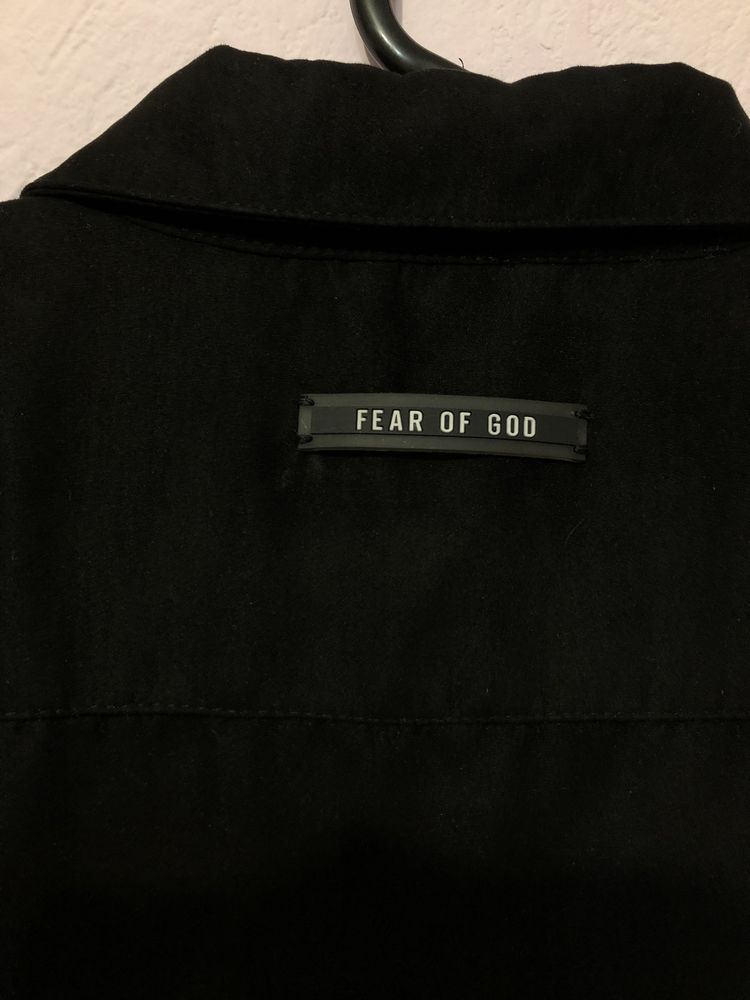 Fear of god рубашка куртка fog ESSENTIALS сорочка