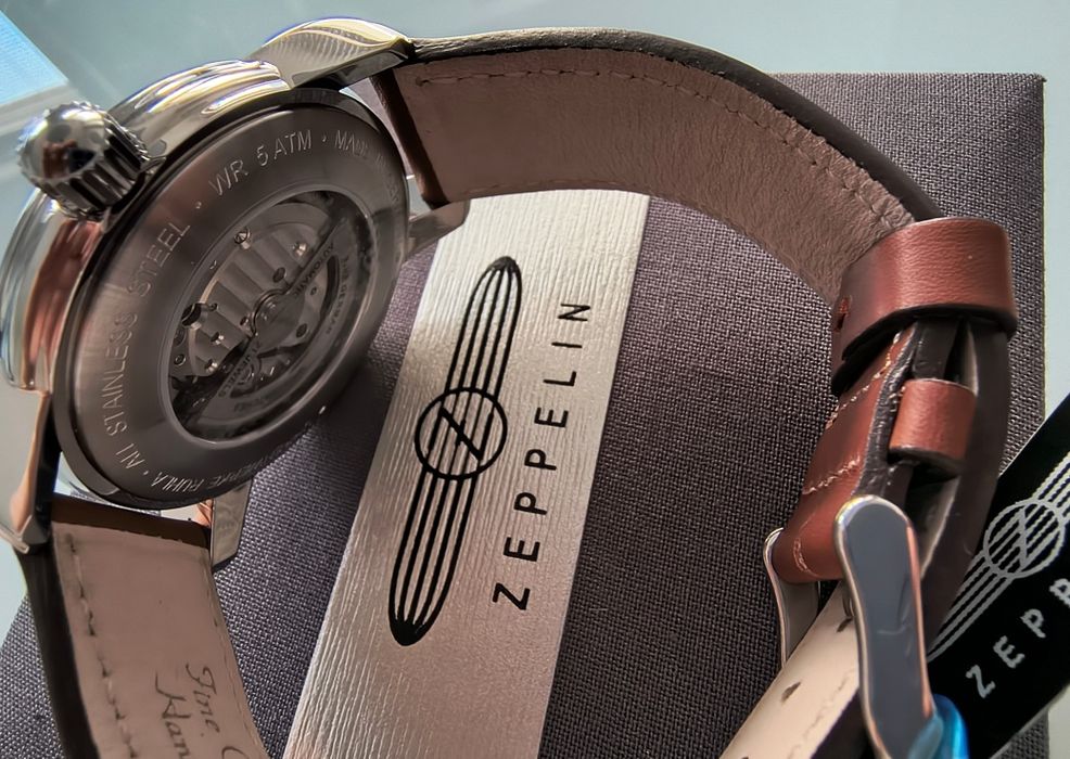 Zegarek automatyczny Zeppelin Captain 8662-3, nowy