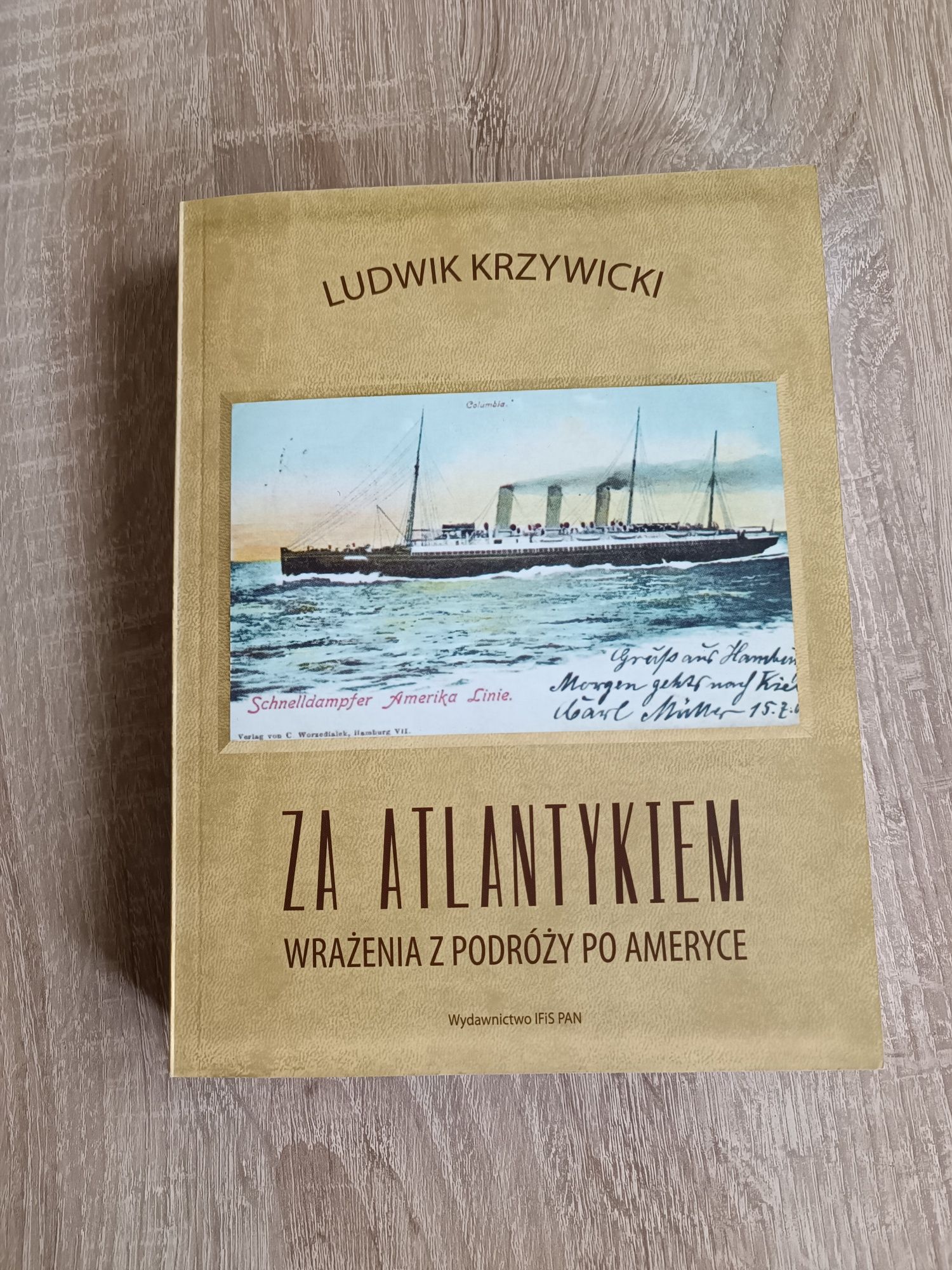 Książka Za Atlantykiem Zbigniew Krzywicki USA Stany Zjednoczone