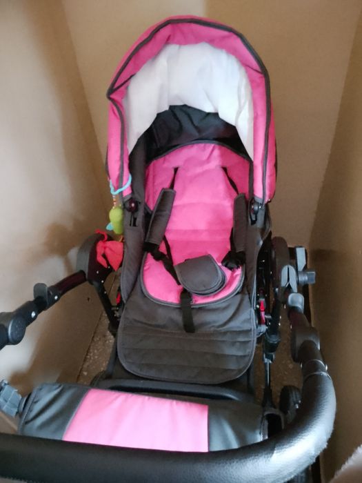 Wózek głęboko spacerowy 3w1