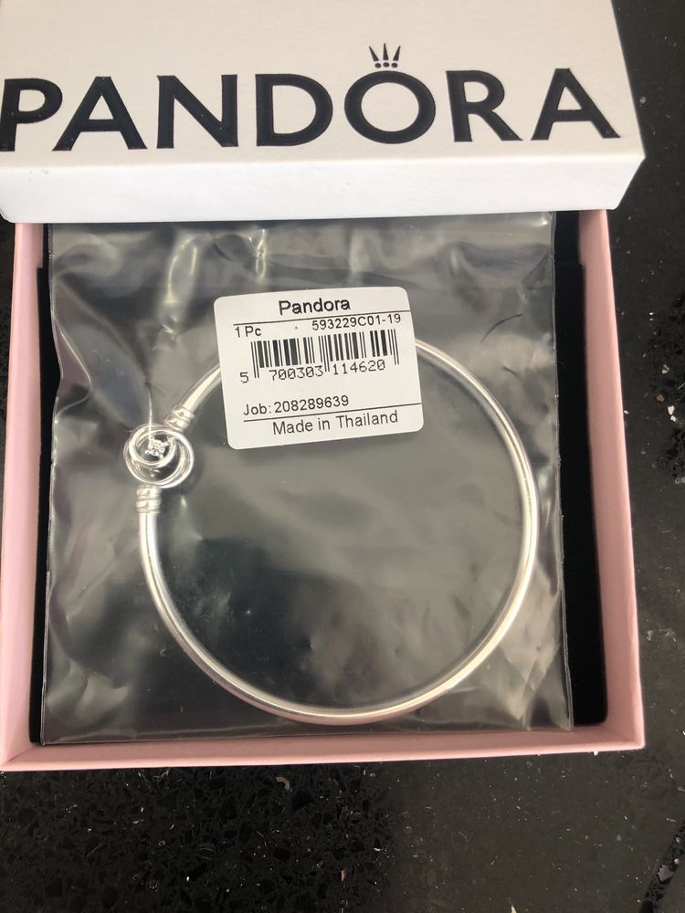 Bangle Pandora Moments com fecho espiral