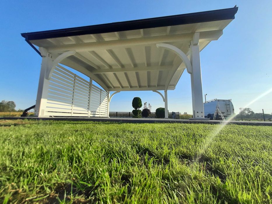 Wiata garażowa drewniana ITALIA 6M BSH