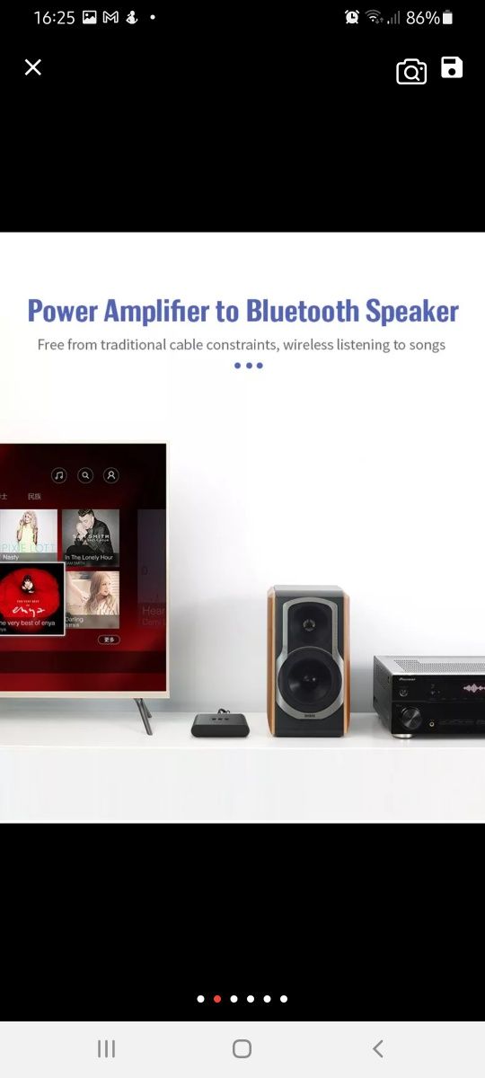 Bluetooth 5.0 Audio Receiver - Car Hands Free Call