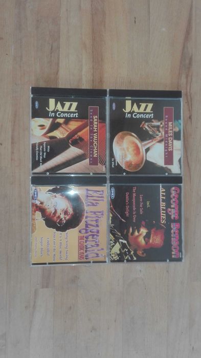 cds jazz Ella Fitzgerald George Benson Sarah Voughan Miles Davis Flet