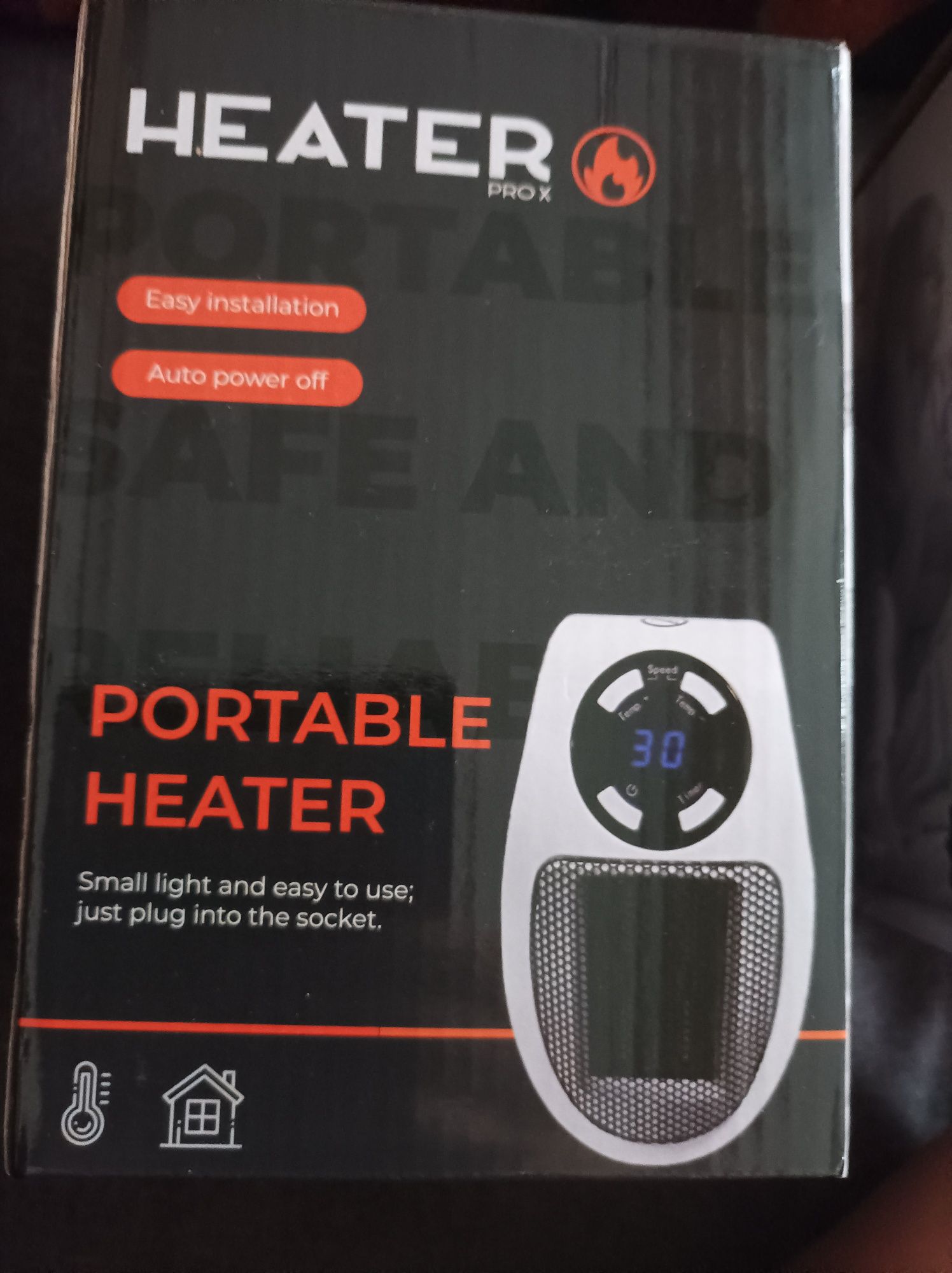 Mini grzejnik elektryczny PORTABLE HEATER