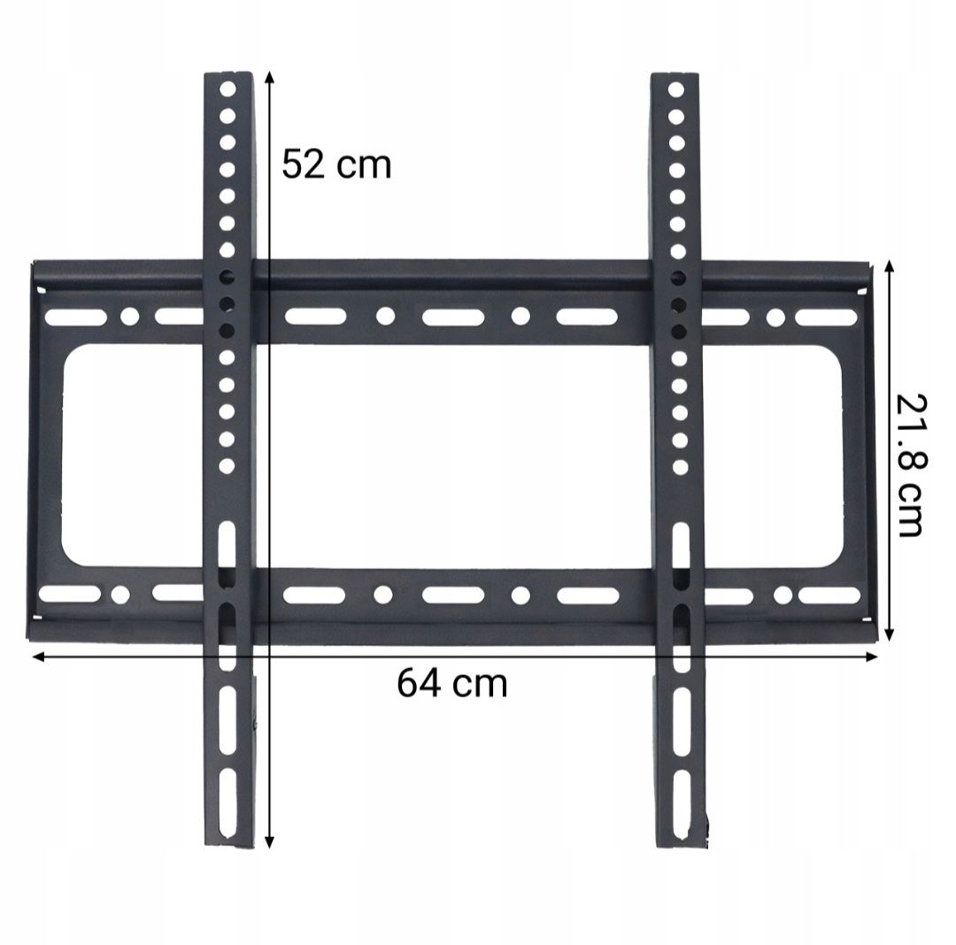 Uchwyt telewizora wieszak Komplet Slim tv na Ścianę OD 40-80" 75KG LED