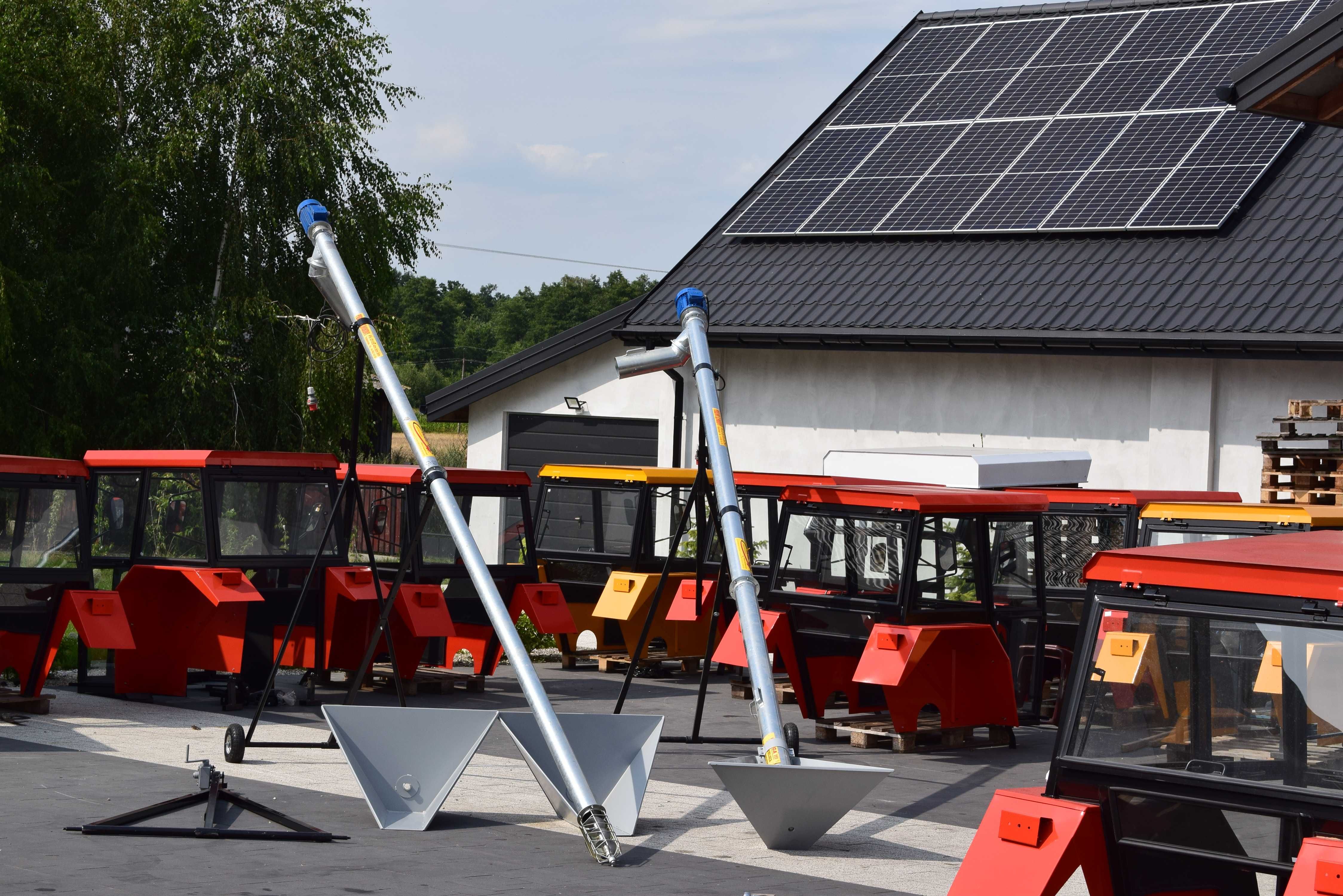 Wózek podajnika Stojak podpora  do żmijki żmijka  zbożowej fi 105/125