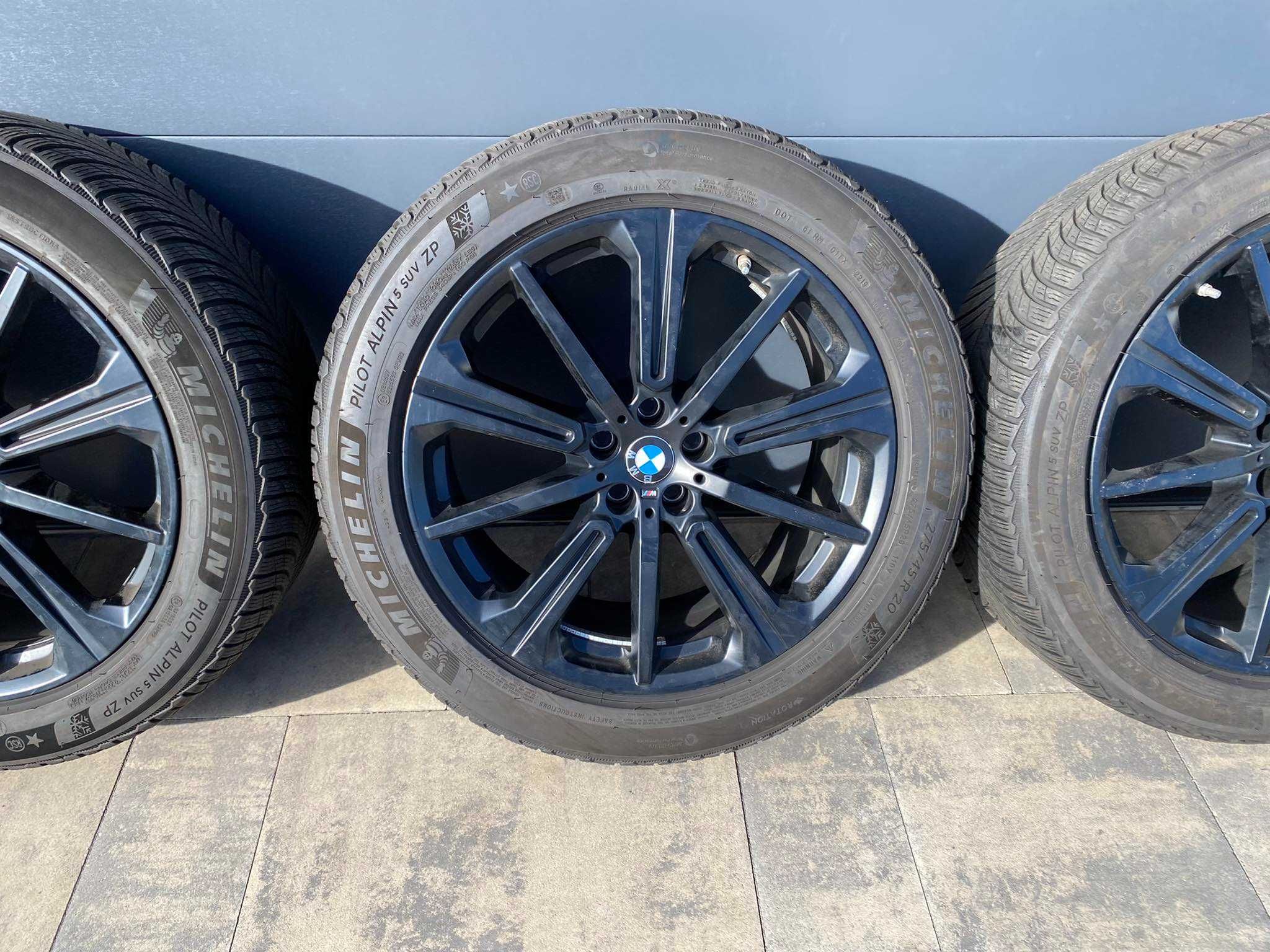 Oryginalne koła zimowe 20' BMW X5 G05 X6 G06 M pakiet 275/45 R20 748