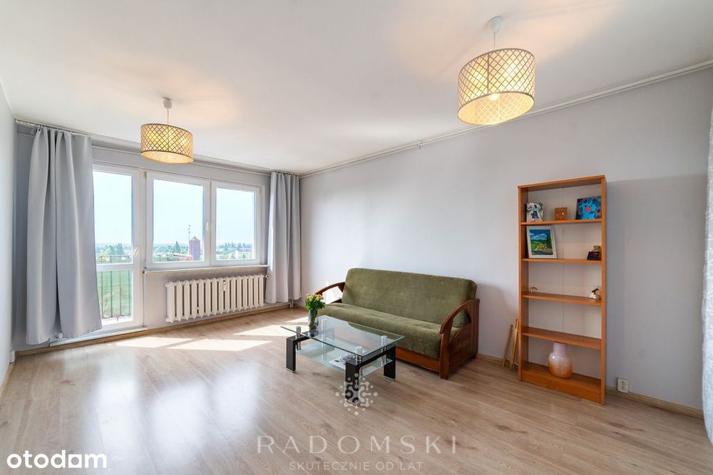 Górnośląska 9. piętro| 2 pokoje 51,70 m²| balkon