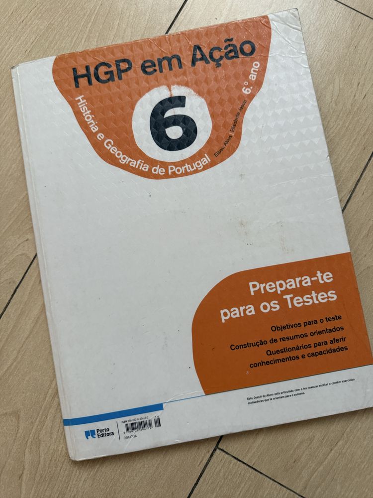 HGP EM ação 6.ºano - História e Geografia Manual e Caderno Atividades