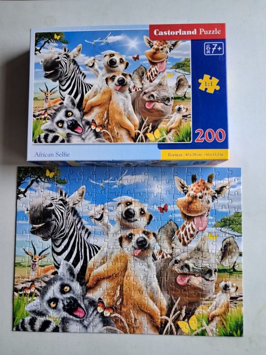 Puzzle 200 elementów.