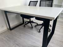 MODERN M6 stół rozkładany 80x150-190 w stylu loft, biały
