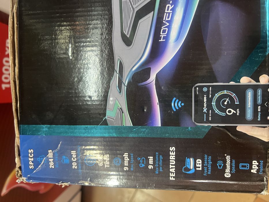 Героскутер з підсвіткою хамелеон