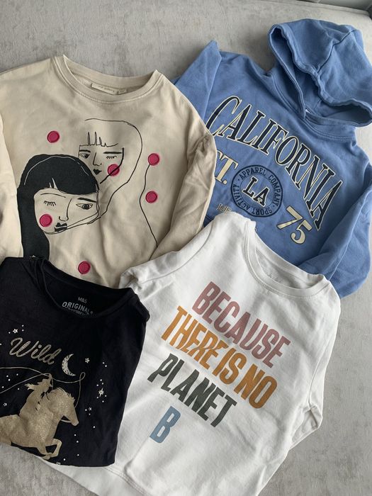 Zestaw bluz 11/12 lat 152cm Zara, M&S, Soft Gallery