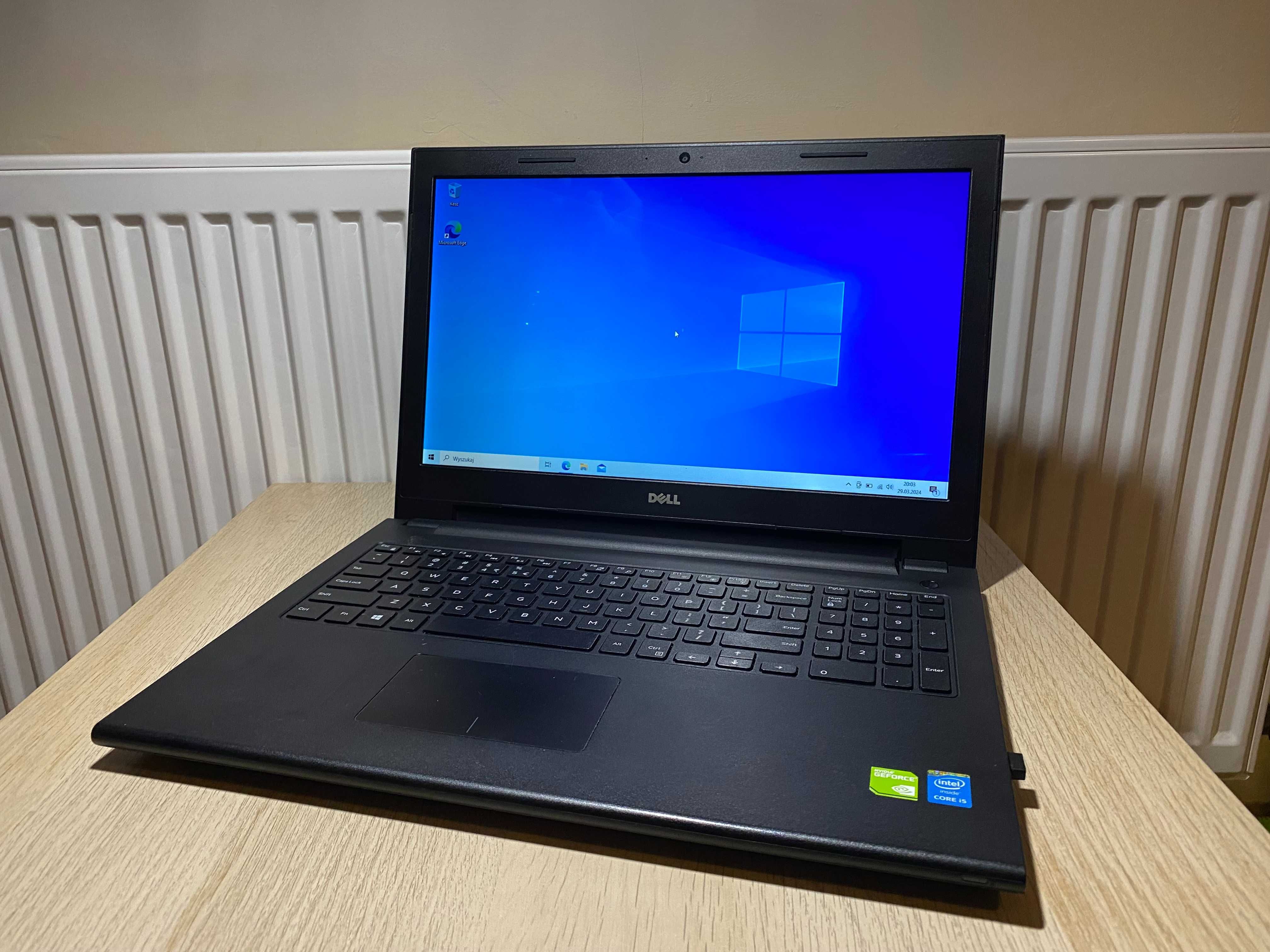 Laptop Dell Inspiron 3543/I5/8GB/240GB SSD/15,6" + Torba