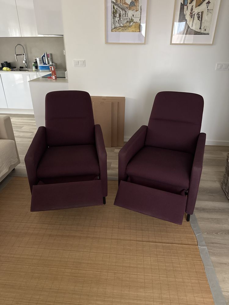 Poltrona reclinável IKEA GISTAD (2 unidades disponíveis)