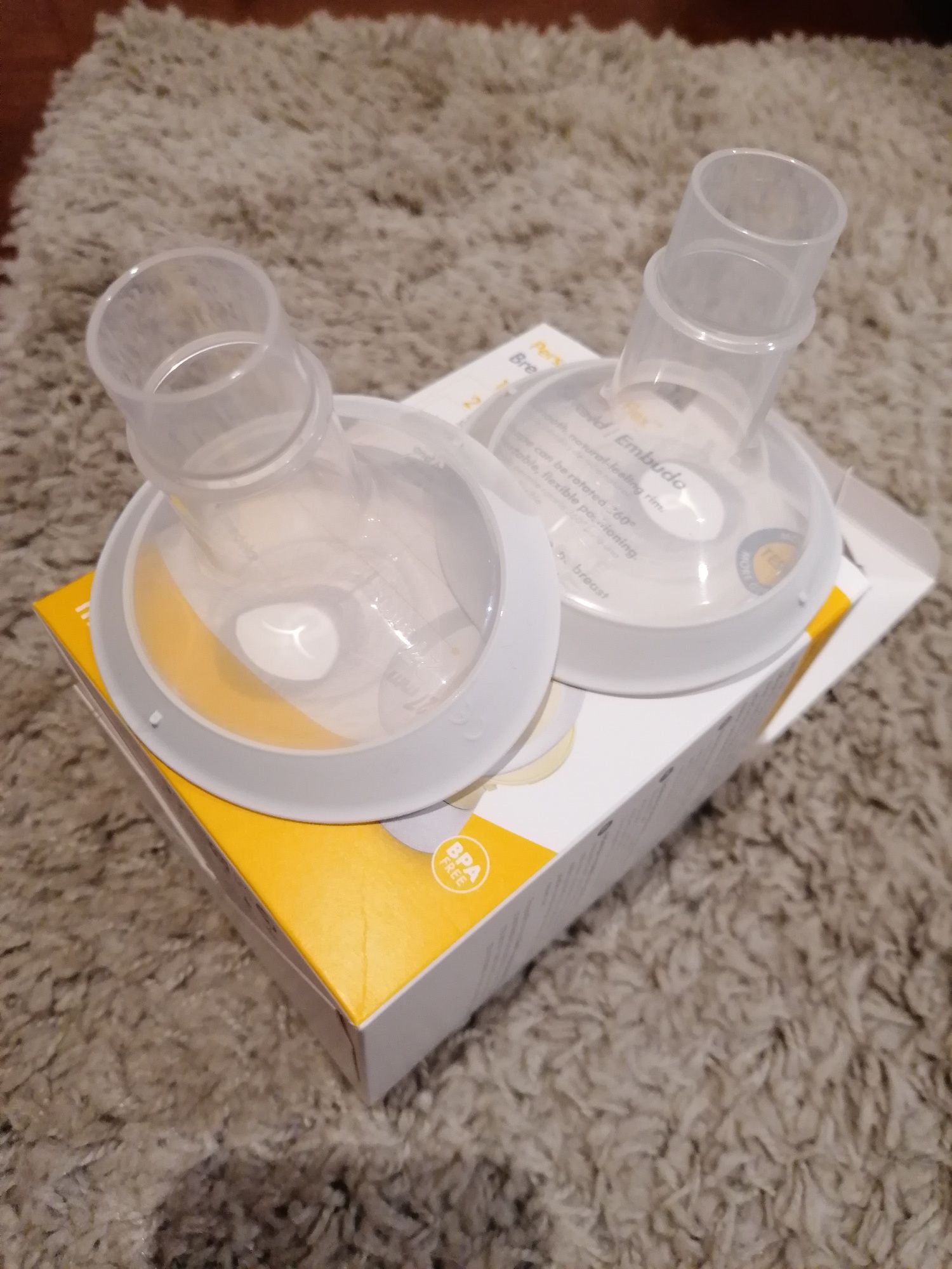 2x Funil Medela Personal Fit Flex 27mm