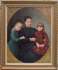 Южнорусская академическая живопись "Семейный портрет"