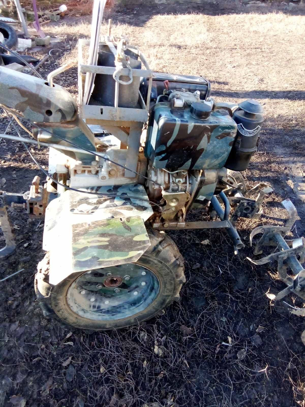 Продам мотоблок з причіпом Zirka 9 на базі 10