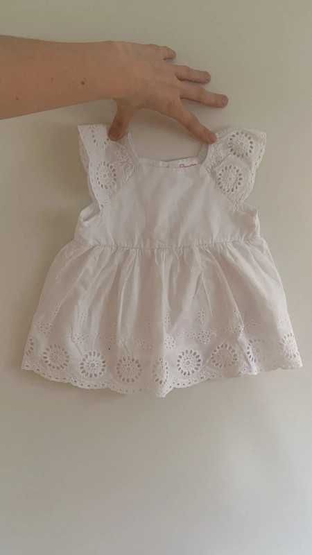 Biała sukienka tunika pepco 68