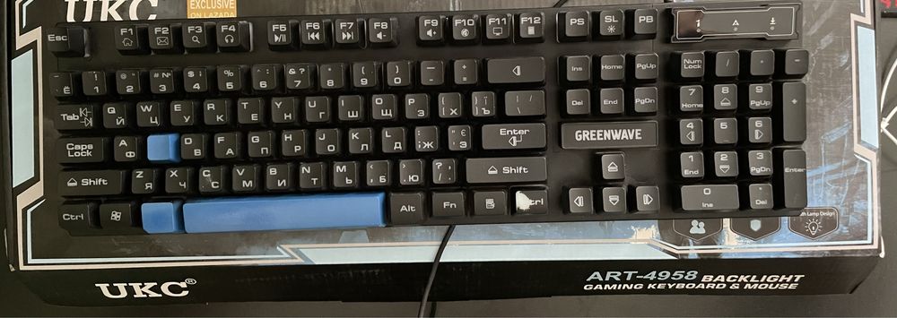 Комплект клавіатура, мишка