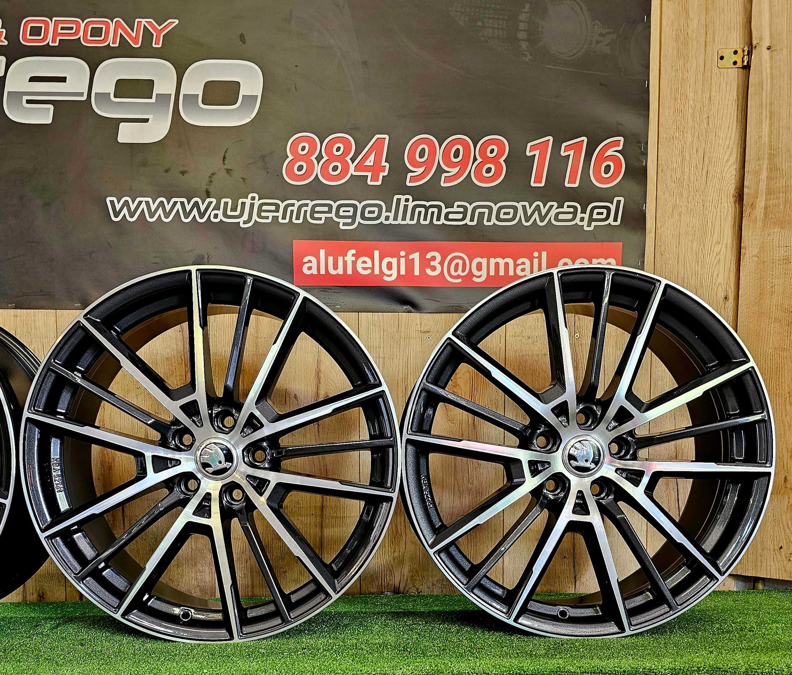 NOWE ALUFELGI SKODA - 20x5x112 - Enyaq iV, KaroQ, KodiaQ,Octavia