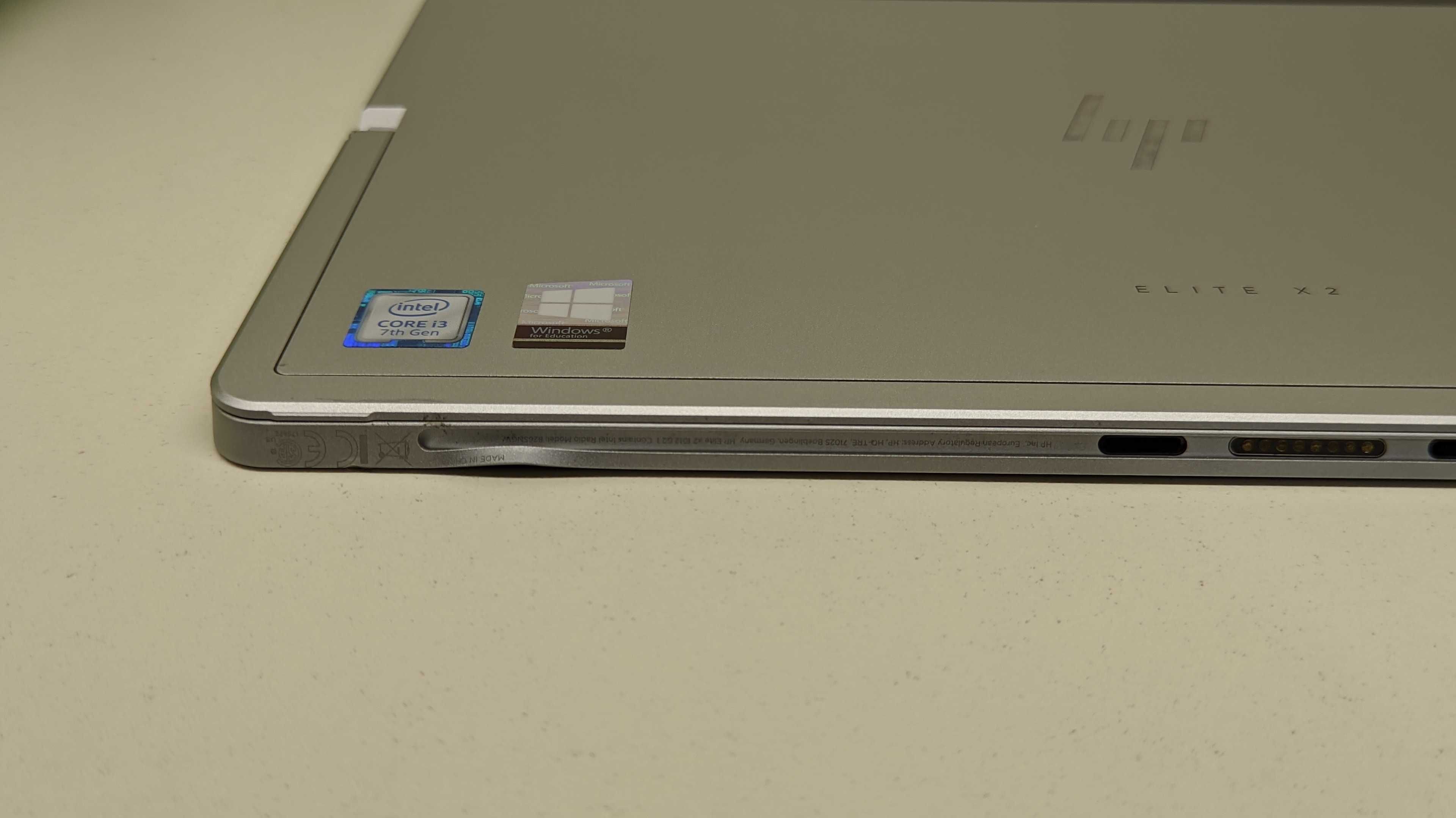 Планшетний ноут HP Elitebook i3-7100/4gb/128/12.3 FHD IPS