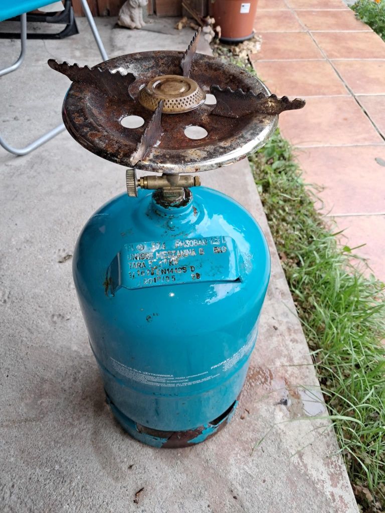 Butla gazowa 5.4Kg z palnikiem