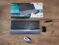Teclado e rato sem fios Logitech Cordless Desktop S520