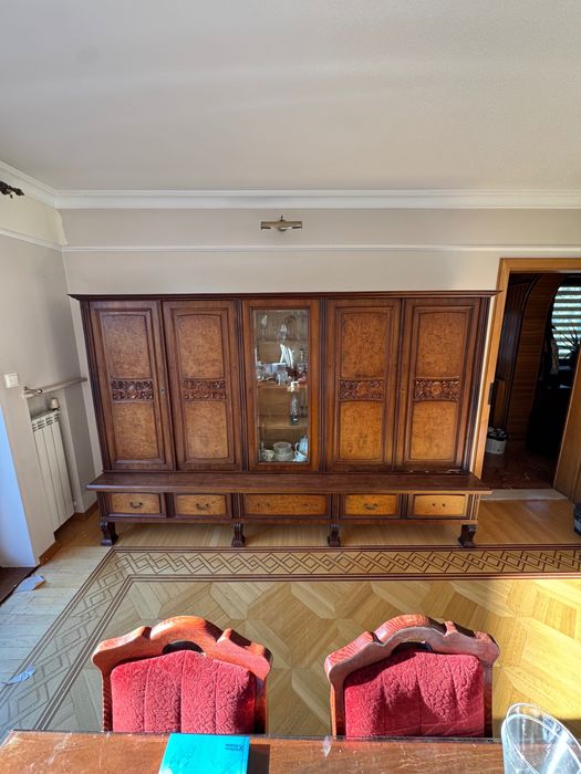 Meble salonowe komplet szafa stół krzesła komoda