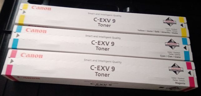 Toners Original Canon C-EXV 9 Amarelo / Magenta / Cyan