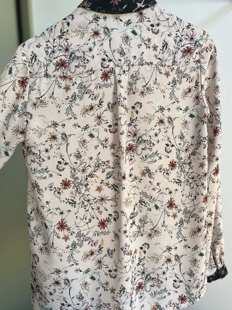 Koszula floral kwiaty vintage retro elegancka Wrocław