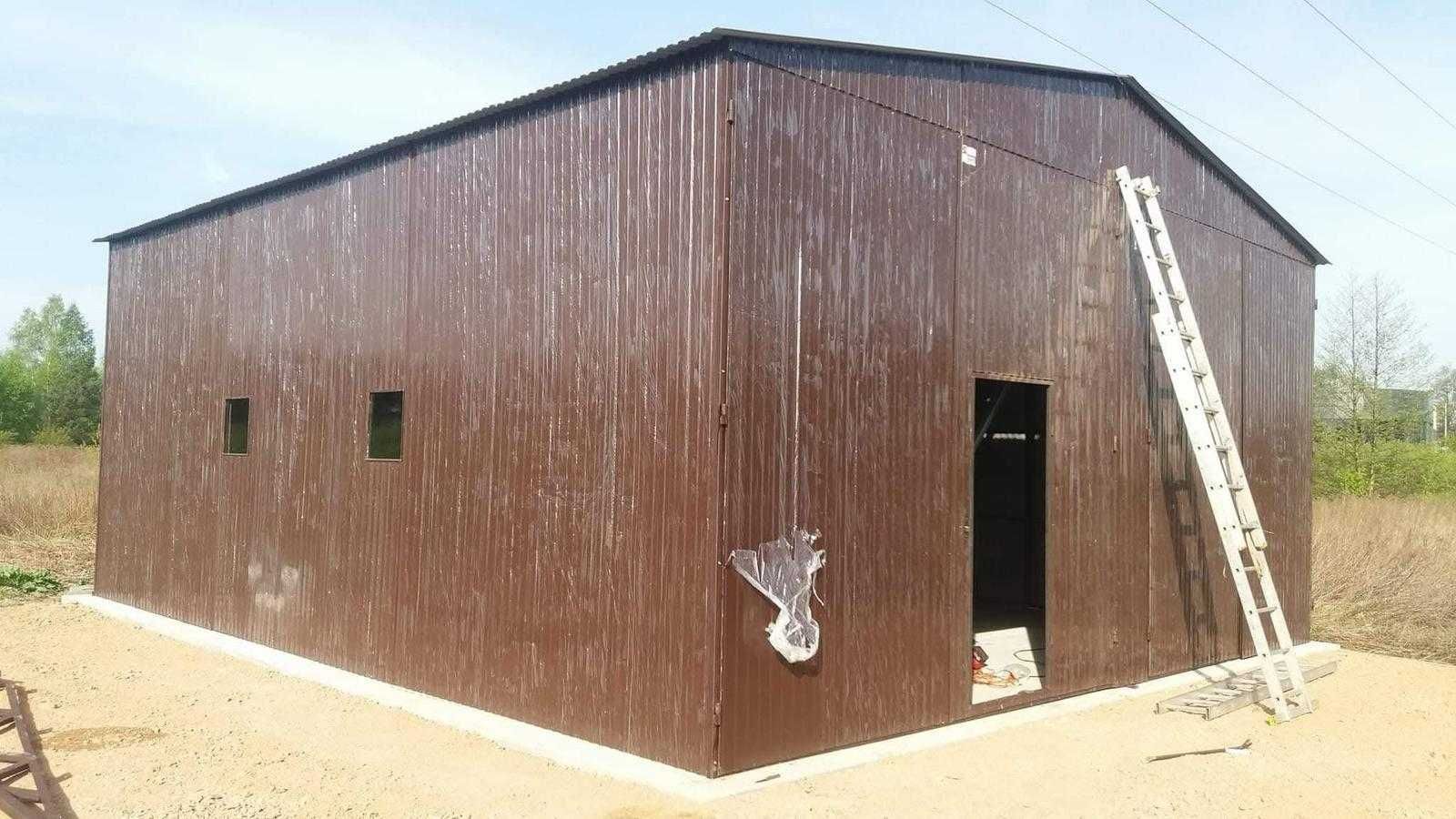 Garaż blaszany 7,5 x 6 Magazyn Wiata Garaż blaszak 7x6 6x8 5x9 6x6 7x7