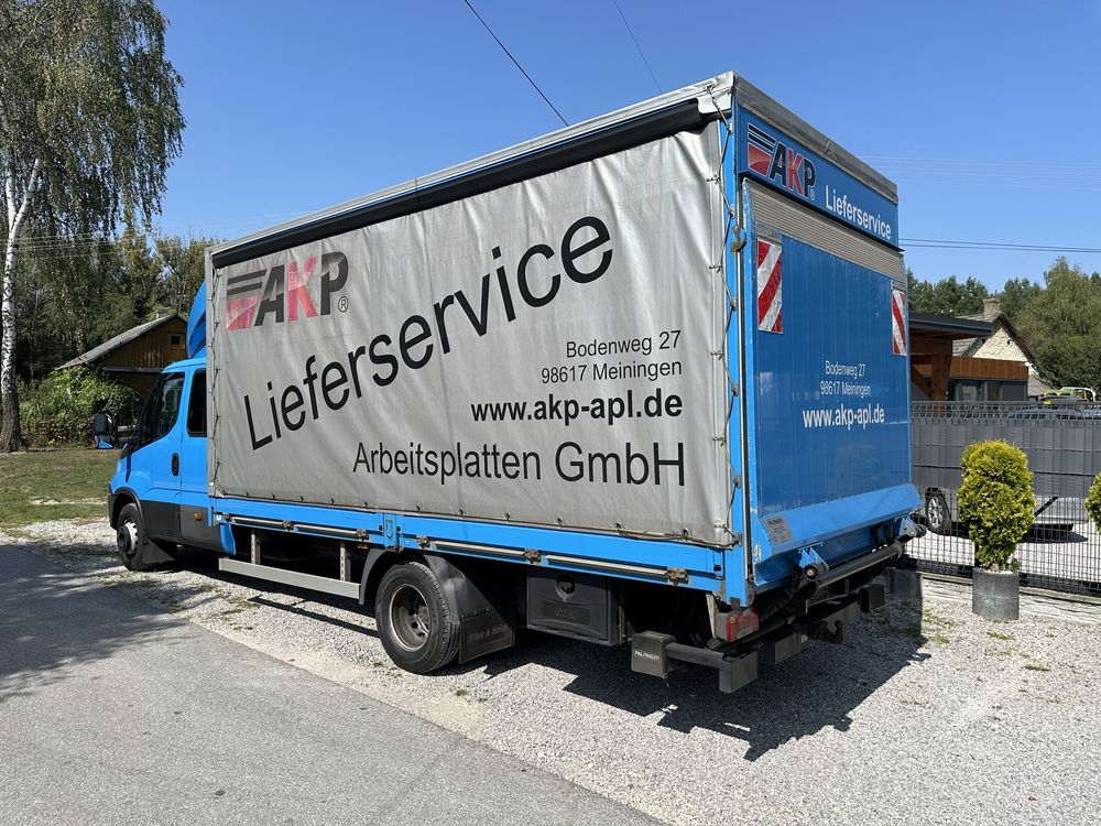 Skrzynia zabudowa firanka obustronna plandeka iveco daily 70 72c
