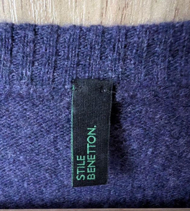 Светр з вовни Benetton, р. S