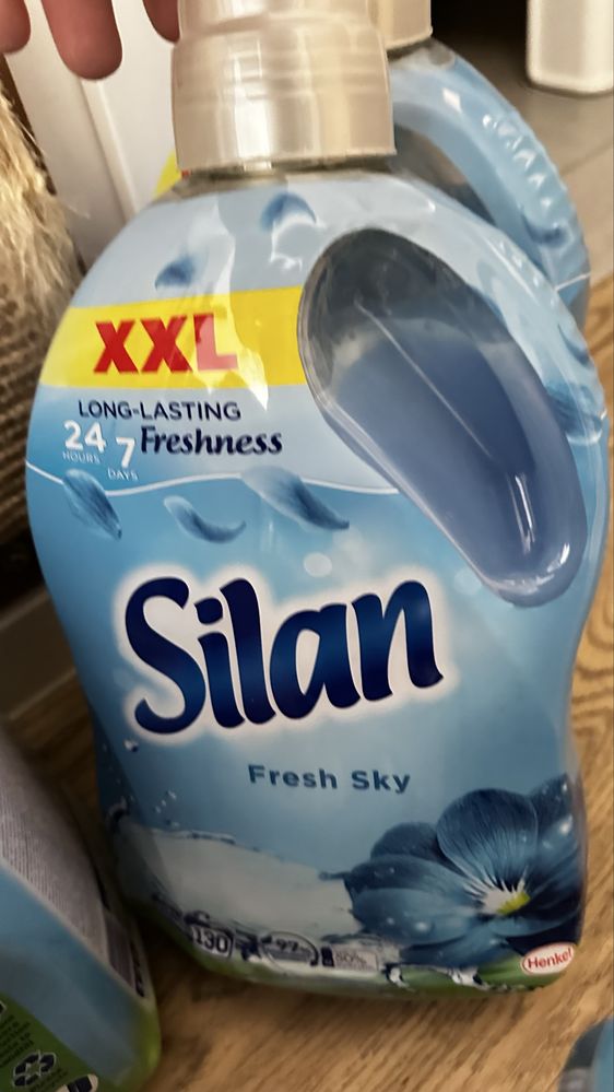 Silan XXL 2,7 l. Fresh sky zestaw 4 szt.  lodz.